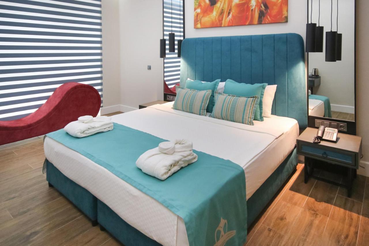 Asia Beach Resort & Spa Hotel Alanya Exterior foto