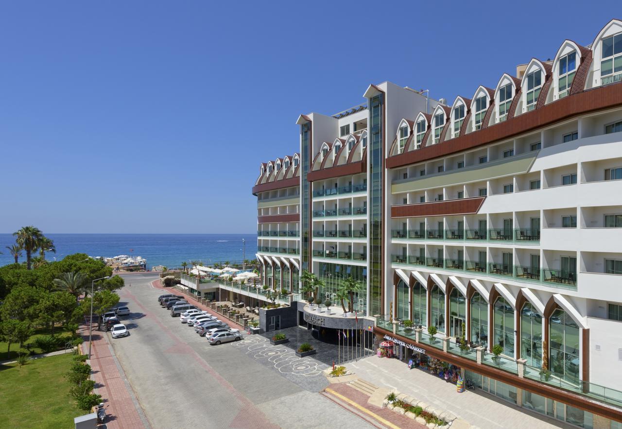Asia Beach Resort & Spa Hotel Alanya Exterior foto