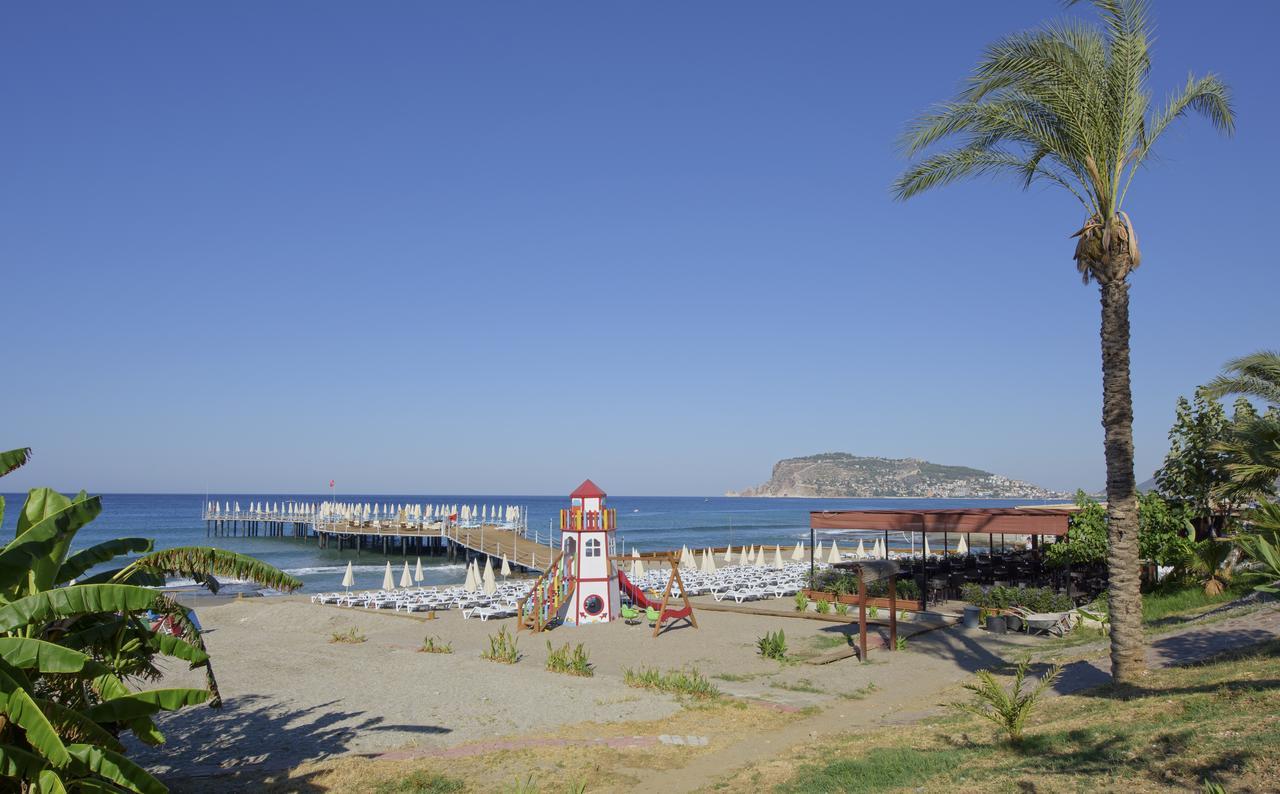 Asia Beach Resort & Spa Hotel Alanya Exterior foto