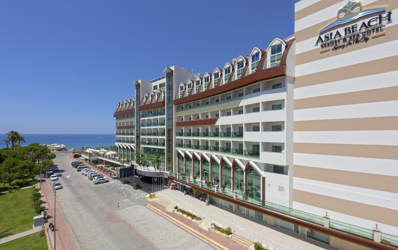 Asia Beach Resort & Spa Hotel Alanya Exterior foto